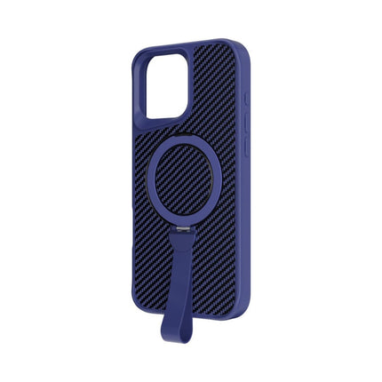 iPhone 12 / 12 Pro MagSafe Hold & Stand Case – Carbon Fiber Shockproof Cover + FREE 6D Tempered Glass Screen Protector
